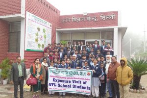 ATL Students visit in KVK