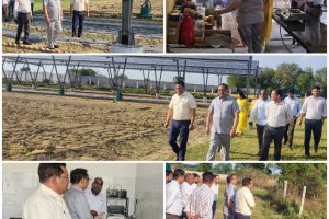 Dr. JP Mishra, Director, ICAR-ATARI visit at KVK