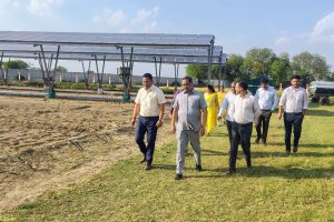 Dr. JP Mishra, Director, ICAR-ATARI visit at KVK